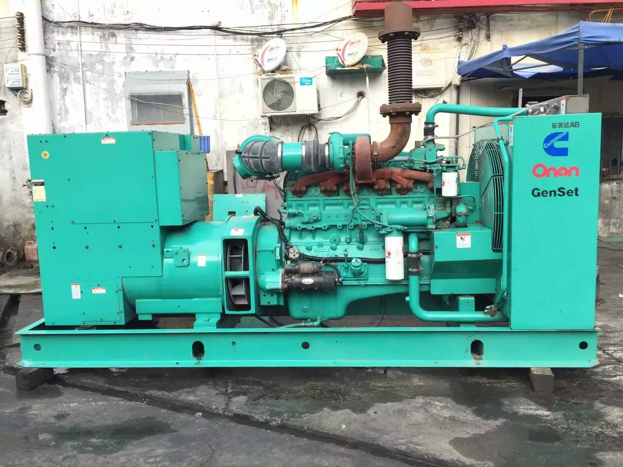 凤城租赁发电机-柴油发电机不正常冒烟的原因